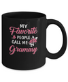 My Favorite People Call Me Grammy Mothers Day Gift Mug Coffee Mug | Teecentury.com