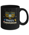 Happy Chrismukkah Ugly Hanukkah Christmas Sweater Mug Coffee Mug | Teecentury.com