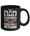 A Dad A Grandpa And A World War II Veteran Fathers Day Mug Coffee Mug | Teecentury.com