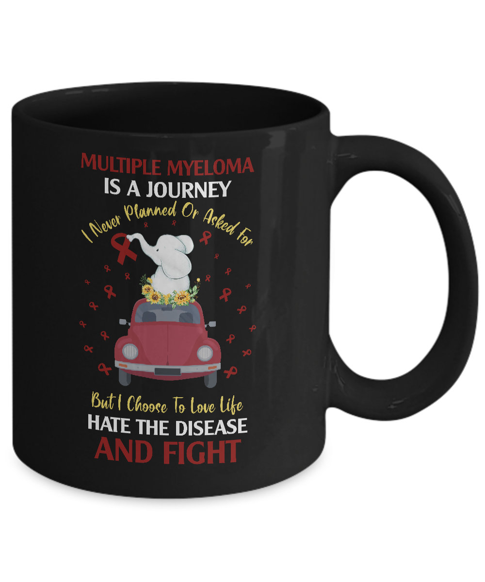 Multiple Myeloma Awareness Is A Journey Mug Coffee Mug | Teecentury.com