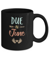 Due Date June 2022 Announcement Mommy Bump Pregnancy Mug Coffee Mug | Teecentury.com