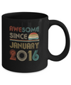 Awesome Since January 2016 Vintage 6th Birthday Gifts Mug Coffee Mug | Teecentury.com