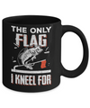 The Only Flag I Kneel For Wahoo ono Fish Fishing Mug Coffee Mug | Teecentury.com