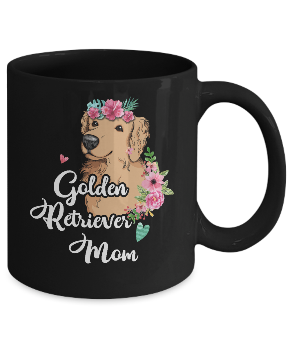 Golden Retriever Mom Funny Dog Mom Gift Idea Mug Coffee Mug | Teecentury.com
