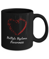 Butterfly Believe Multiple Myeloma Awareness Ribbon Gifts Mug Coffee Mug | Teecentury.com