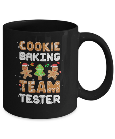 Cookie Baking Team Tester Gingerbread Christmas Mug Coffee Mug | Teecentury.com