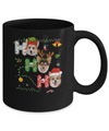 Christmas Ho Ho Ho Corgi Lover Funny Xmas Gift Mug Coffee Mug | Teecentury.com