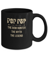 Pop Pop The Bow Hunter The Myth The Legend Funny Hunting Mug Coffee Mug | Teecentury.com