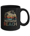 Vintage Summer Huntington Beach California Mug Coffee Mug | Teecentury.com