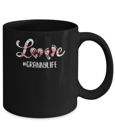 Love Grannylife Matching Grandchild And Granny Gifts Mug Coffee Mug | Teecentury.com