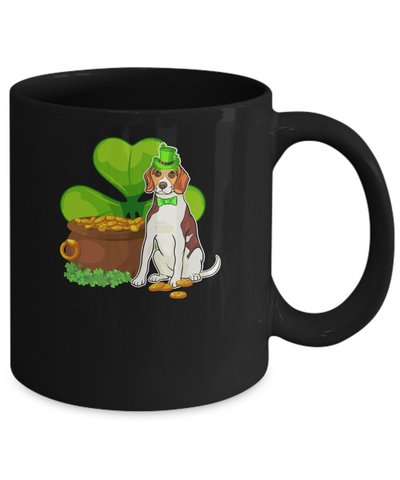 Beagle St Patrick's Day Irish Dog Lover Funny Gifts Mug Coffee Mug | Teecentury.com