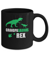 Dinosaur T-Rex Grandpasaurus Grandpa Saurus Fathers Day Mug Coffee Mug | Teecentury.com