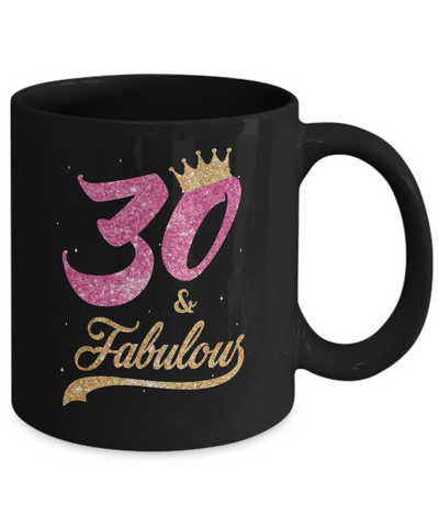 30 And Fabulous 1992 30th Birthday Gift Mug Coffee Mug | Teecentury.com