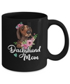 Dachshund Mom Funny Dog Mom Gift Idea Mug Coffee Mug | Teecentury.com