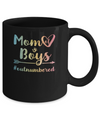 Mom Of Boys Outnumbered Mug Coffee Mug | Teecentury.com