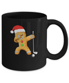 Dabbing Gingerbread Santa Golf Christmas Pajama Gifts Mug Coffee Mug | Teecentury.com