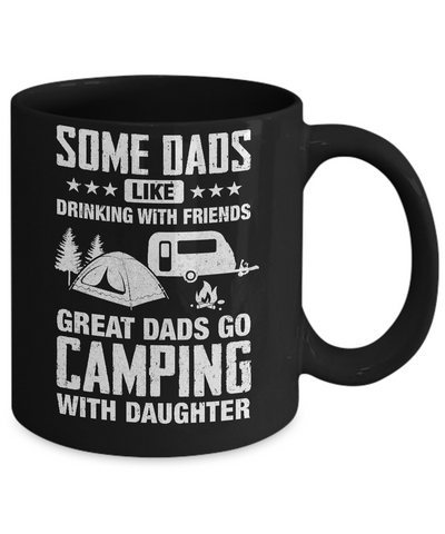 Great Dad Go Camping With Daughter Father Day Gift Mug Coffee Mug | Teecentury.com