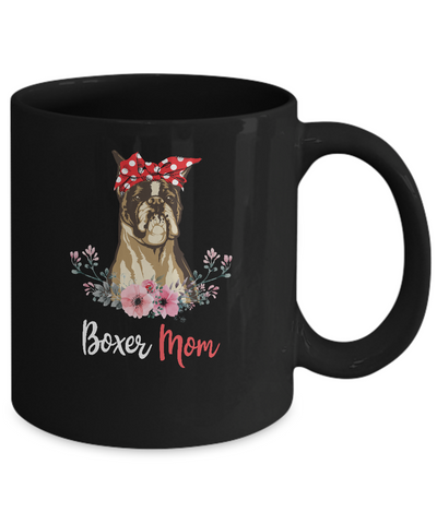 Boxer Mom Gift For Women Dog Lover Mug Coffee Mug | Teecentury.com