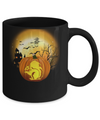 Pumpkin Squirrel Halloween Human Costume Mug Coffee Mug | Teecentury.com