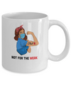 Strong Woman Not For The Weak CNA Nurse Nursing Gifts Mug Coffee Mug | Teecentury.com