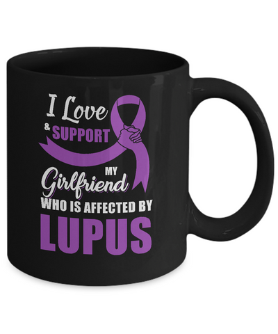 Lupus Awareness Support Purple Girlfriend Boyfriend Mug Coffee Mug | Teecentury.com