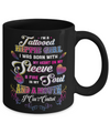 I'm A Tattooed Hippie Girl I Was Born With My Heart Coffee Mug | Teecentury.com