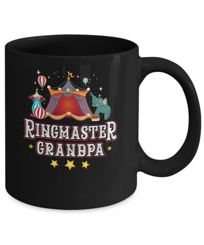Ringmaster Grandpa Circus Carnival Children Party Mug Coffee Mug | Teecentury.com