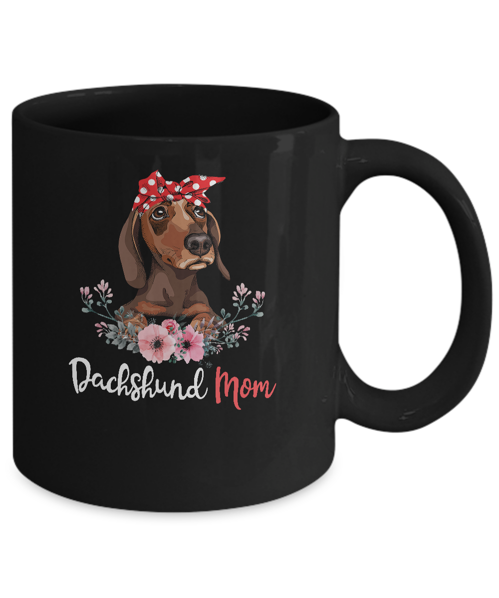 Dachshund Mom Gift For Women Dog Lover Mug Coffee Mug | Teecentury.com
