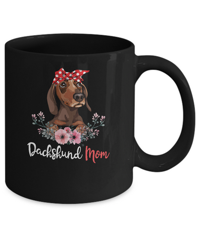 Dachshund Mom Gift For Women Dog Lover Mug Coffee Mug | Teecentury.com
