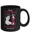 I Am Stronger Than Multiple Myeloma Awareness Support Mug Coffee Mug | Teecentury.com