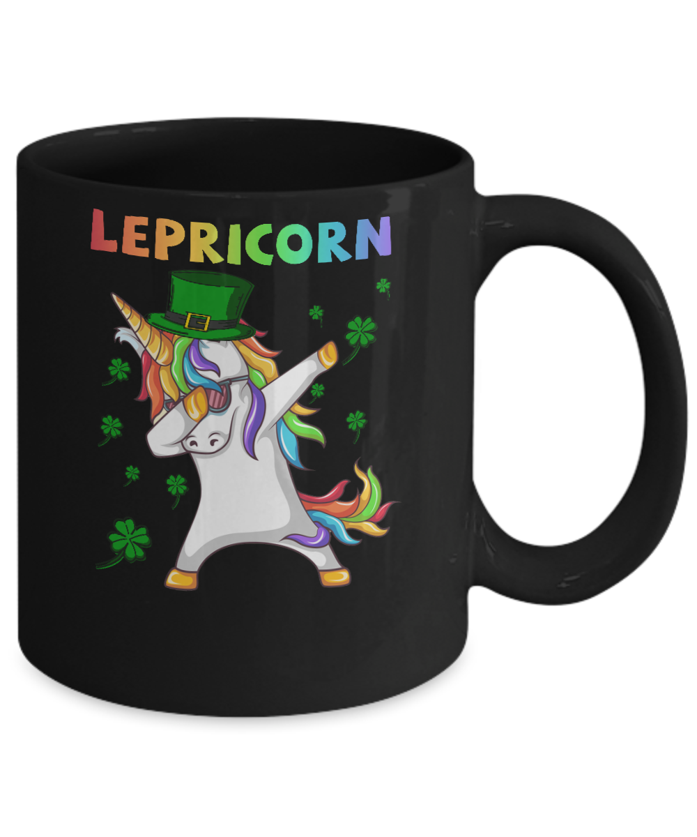 Dabbing Lepricorn Unicorn St Patricks Day Gift Mug Coffee Mug | Teecentury.com