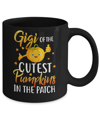 Halloween Gigi Of Cutest Pumpkins In The Patch Mug Coffee Mug | Teecentury.com