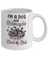 I'm A Dog And Motorcycle Kind Of Girl Mug Coffee Mug | Teecentury.com