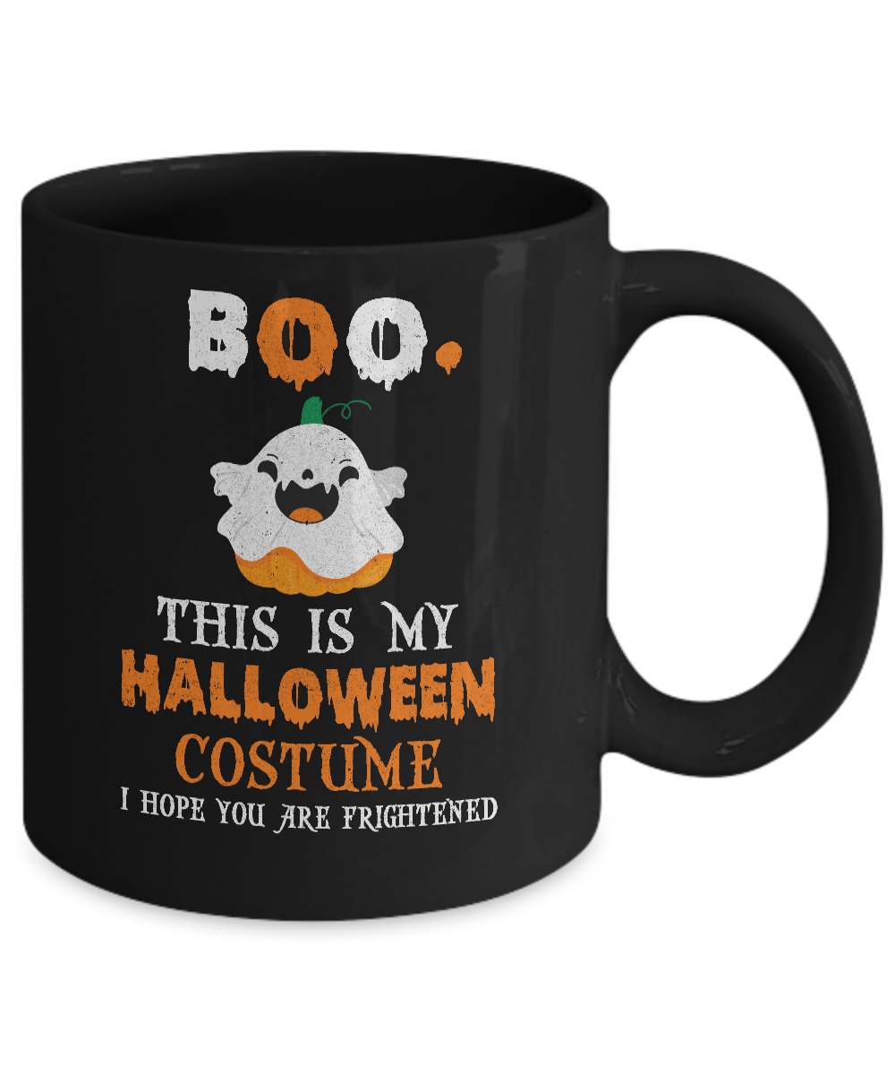 Boo Pumpkin Sarcastic Funny Halloween Costume Mug Coffee Mug | Teecentury.com