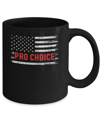 Patriotic US American Flag Pro Choice Veteran Mug Coffee Mug | Teecentury.com