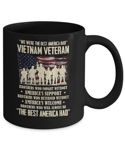 Vietnam Veteran The Best America Had Proud Mug Coffee Mug | Teecentury.com