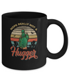 Vintage Cactus Nope Really Not A Hugger Gift Mug Coffee Mug | Teecentury.com