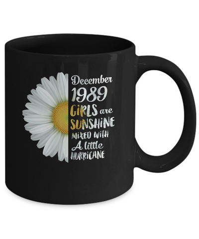 December Girls 1989 33th Birthday Gifts Mug Coffee Mug | Teecentury.com