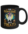 Did Someone Say Treat Bulldog Halloween Costume Mug Coffee Mug | Teecentury.com