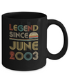 Legend Since June 2003 Vintage 19th Birthday Gifts Mug Coffee Mug | Teecentury.com