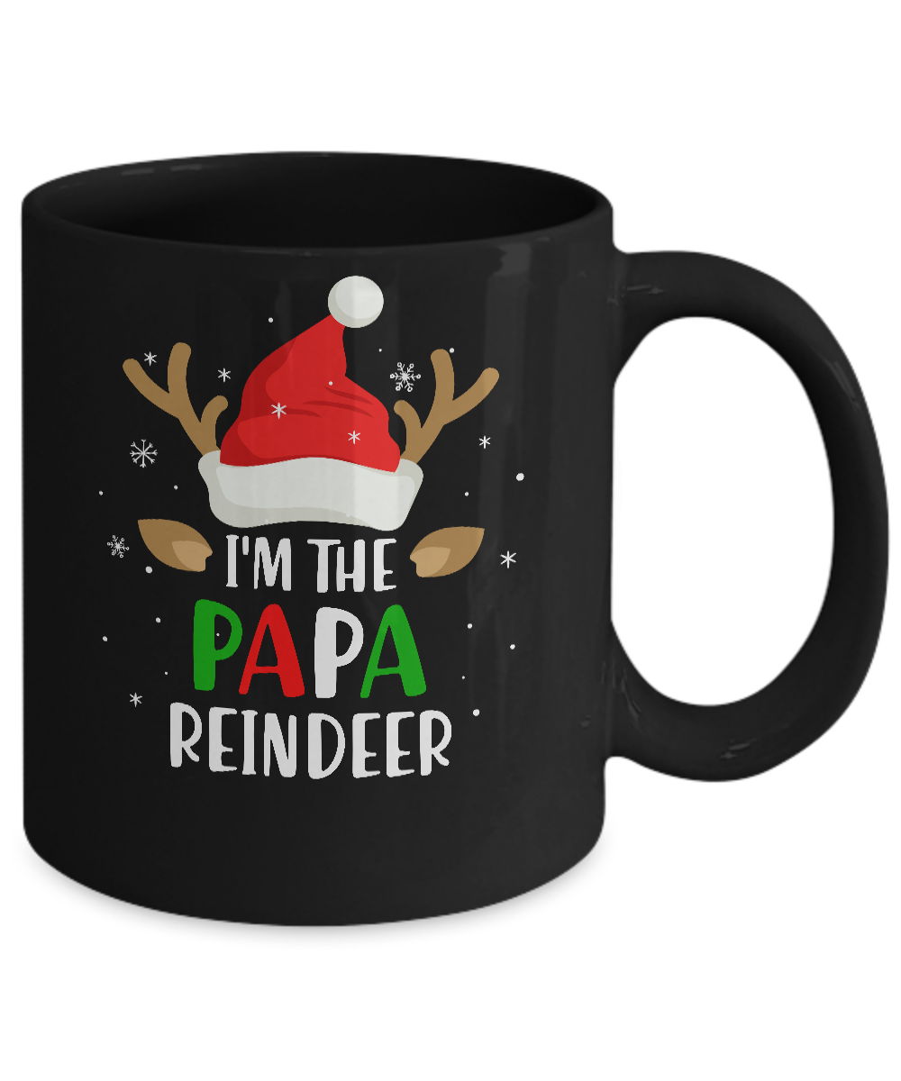 I'm The Papa Reindeer Matching Family Christmas Mug Coffee Mug | Teecentury.com