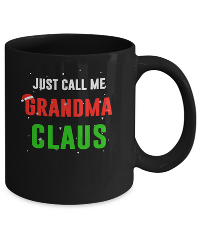 Santa Grandma Claus Matching Family Christmas Pajamas Mug Coffee Mug | Teecentury.com