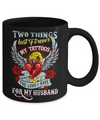 My Tattoos And The Love I Have For My Husband Mug Coffee Mug | Teecentury.com