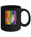 Funny Corgi LGBT LGBT Pride Gifts Mug Coffee Mug | Teecentury.com