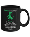 Auntie Saurus Is Such A Cute Way To Describe Auntie Gift Mug Coffee Mug | Teecentury.com