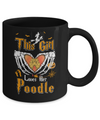 This Girl Love Her Dog Poodle Halloween Mug Coffee Mug | Teecentury.com