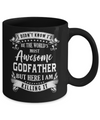 World's Most Awesome Godfather Fathers Day Gift Mug Coffee Mug | Teecentury.com