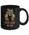 Vintage Best Pop Pop By Par Fathers Day Funny Golf Gift Mug Coffee Mug | Teecentury.com