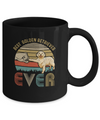 Vintage Best Golden Retriever Dad Ever Bump Fit Funny Dad Gifts Mug Coffee Mug | Teecentury.com