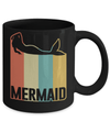 Classic Vintage Retro Style Mermaid Mug Coffee Mug | Teecentury.com